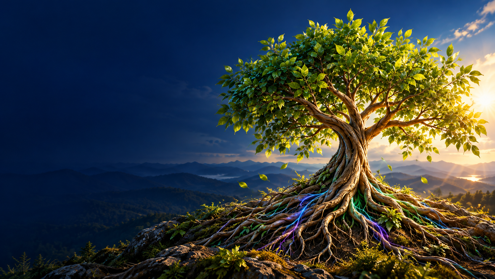 Árbol de raíces conectadas de MBI Talent Group